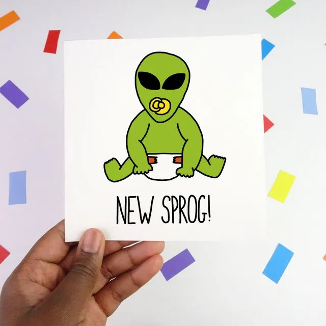 New sprog card - Pack of 10