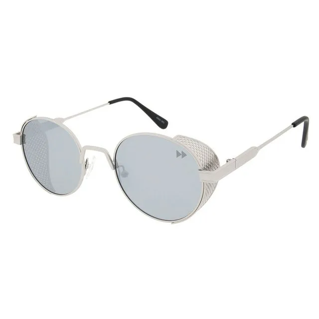 Roswell Premium Sunglasses - Silver- Sunheroes