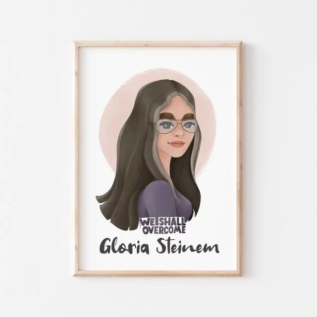 Gloria Steinem Wall Art