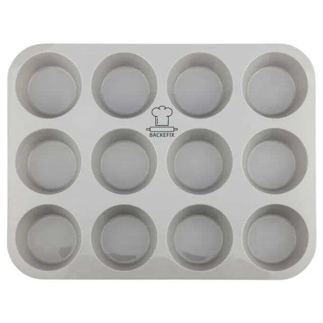 silicone FLEXI muffin tray (12)