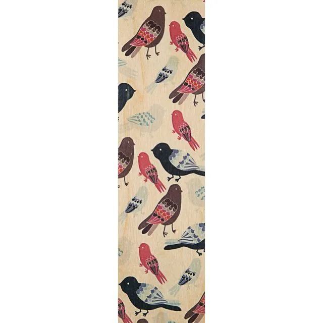 Wood bookmark 'Birds"