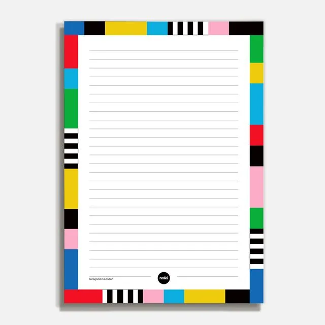 Simple Lined Notepad - Transmission