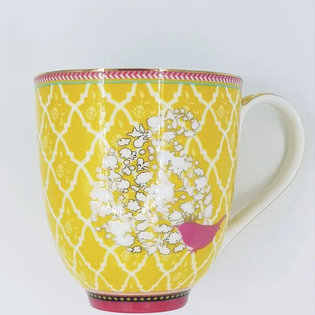 Gift Bird – Coffee Mug (Yellow)
