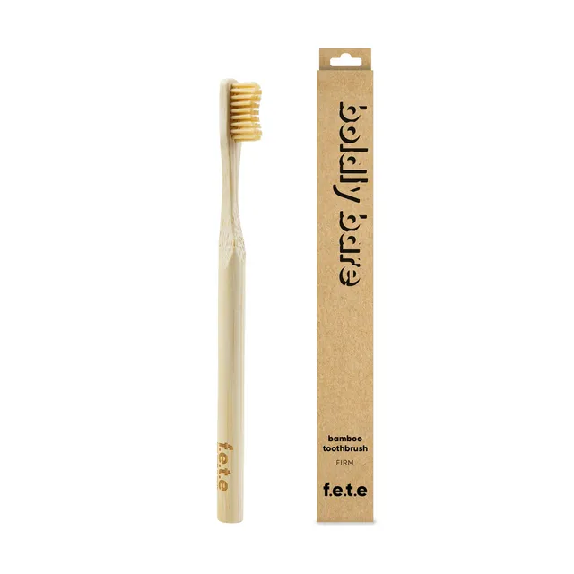 f.e.t.e | 'Boldly Bare' Adult's Firm Bamboo Toothbrush