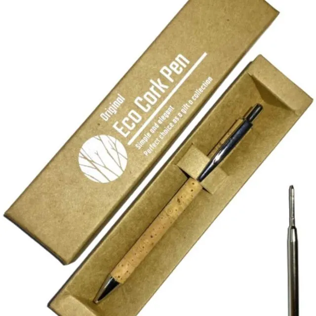 Eco Cork Pen with Refill Smooth