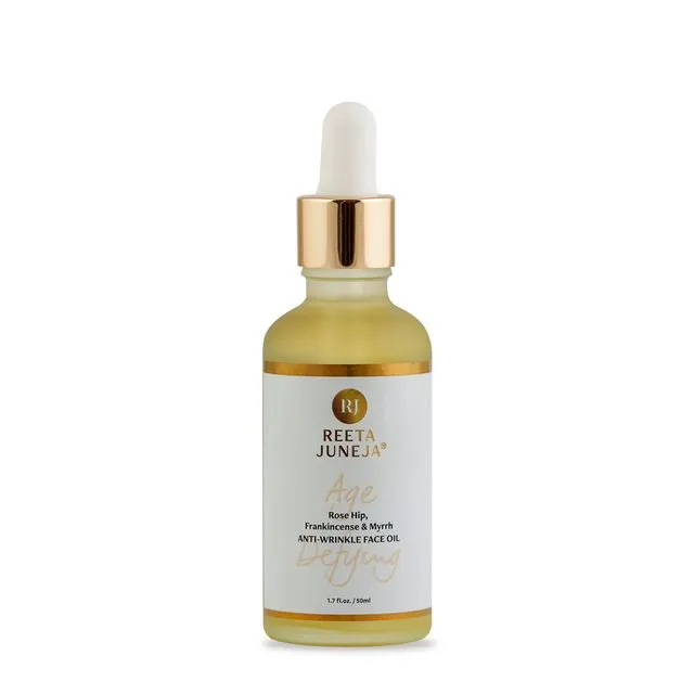 Rose Hip, Frankincense & Myrrh Anti-wrinkle Face Oil - 50ml