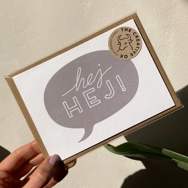 Eco-friendly pack of greeting cards
