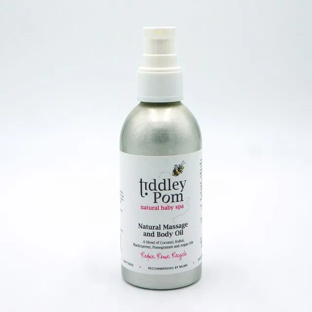 Tiddley Pom Natural Body and Massage Oil