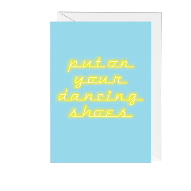 Dancing Shoes Greeting Card