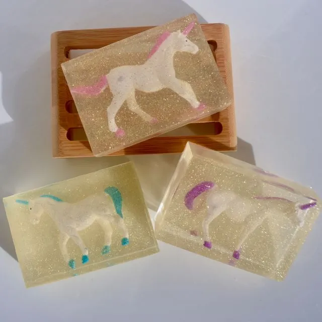 Unicorn Glitter Soap