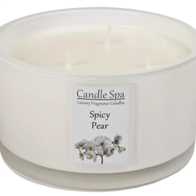 3-WICK CANDLE - SPICY PEAR 50cl