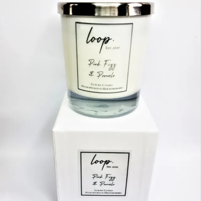 Pink Fizz & Pomelo Luxury Candle