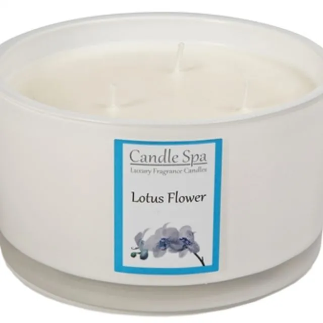 3-WICK CANDLE - LOTUS FLOWER 50cl