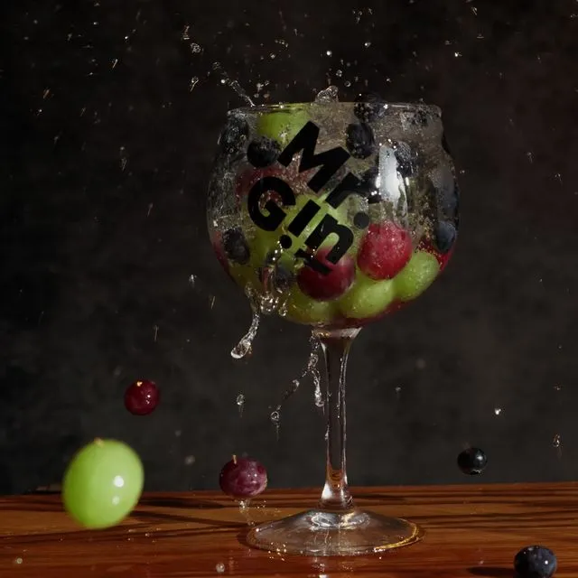 Mr Gin Branded Gin Glass