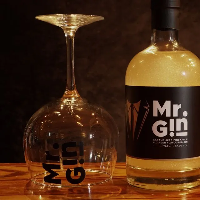 Mr Gin Branded Gin Glass 002