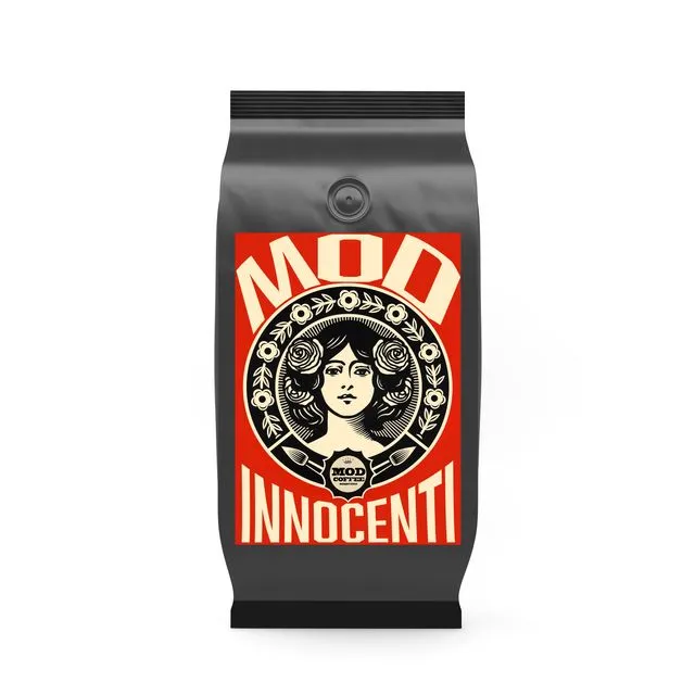 Innocenti Red Mexico Roasted Coffee Beans 1000g │Espresso, Filter