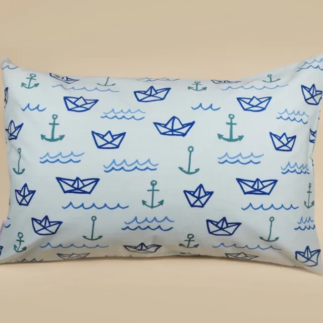 Blue Sailor Pillow Case