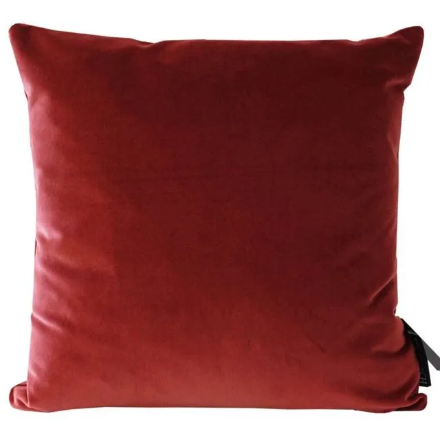 Velvet Raspberry Cushion (45x45 cm)
