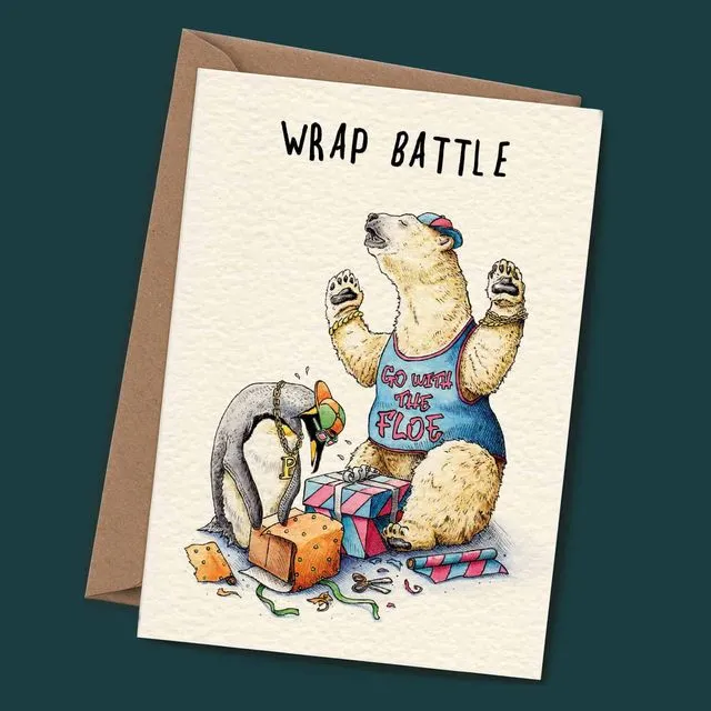 Wrap Battle Card - Birthday Card