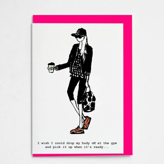 "Drop My Body Off" A6 Card - Pack of 6
