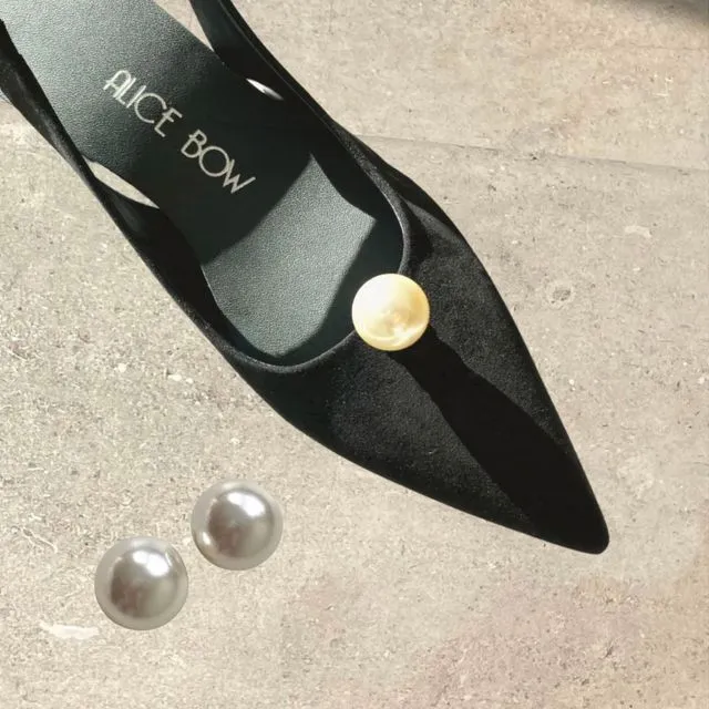 Single Pearl Shoe Clips - Case of 6