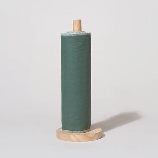 Washable Kitchen Roll- Moss Green. 6 Sheets