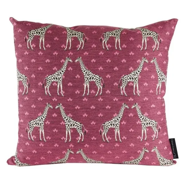 002 Jacquard Giraffe Cushion (45x45 cm)