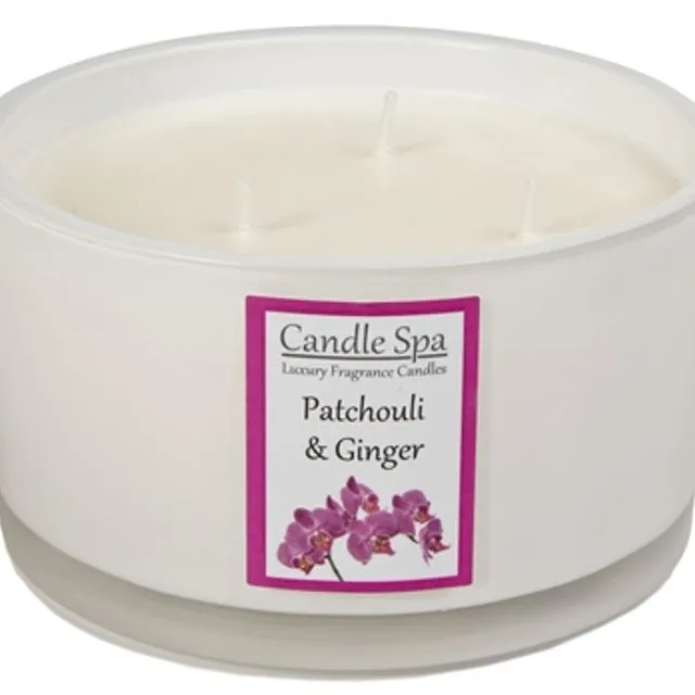3-WICK CANDLE - PATCHOULI & GINGER 50cl