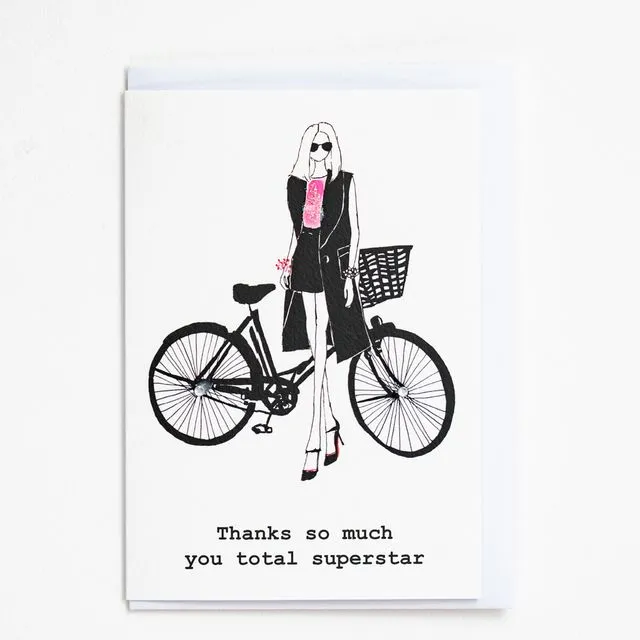 "Thank You" A6 Card - Pack of 6