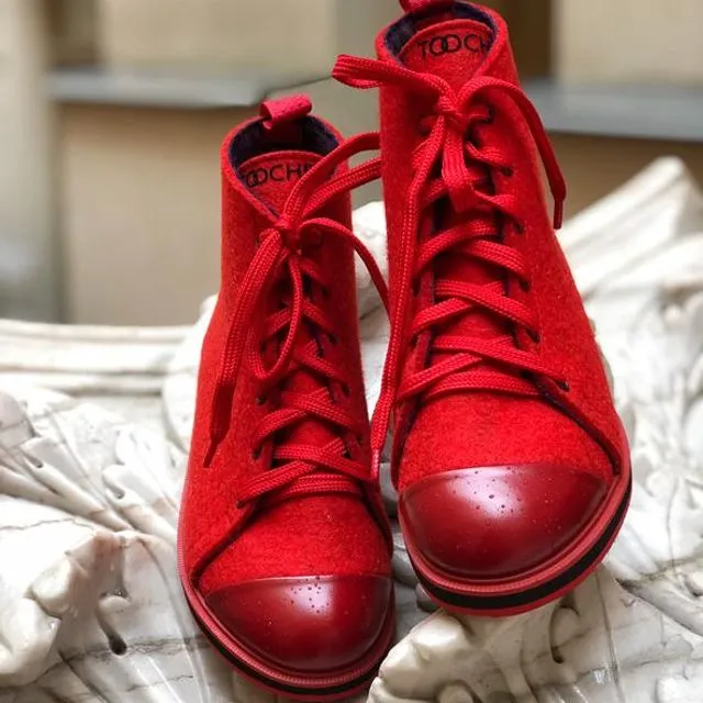 Apple Red Shoes