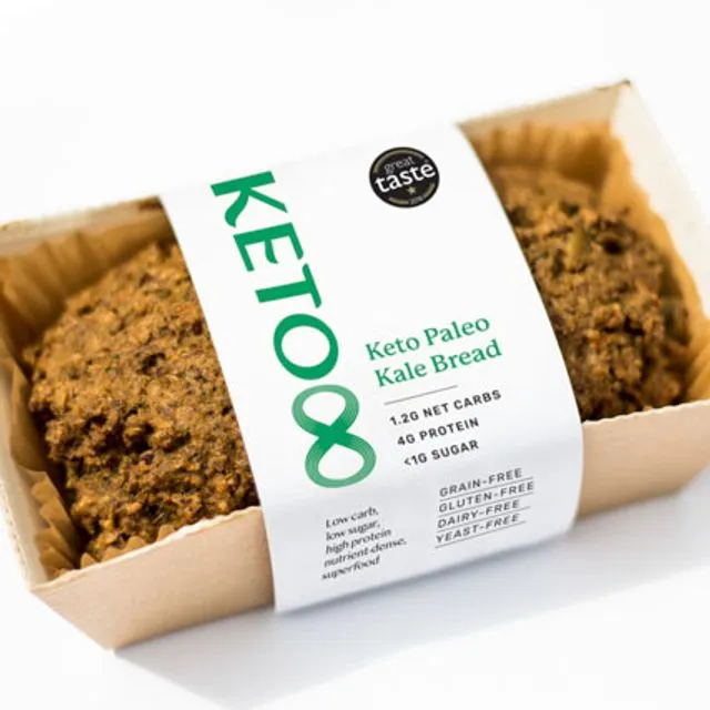Organic Paleo Kale Bread 400g - 6 loaves per case