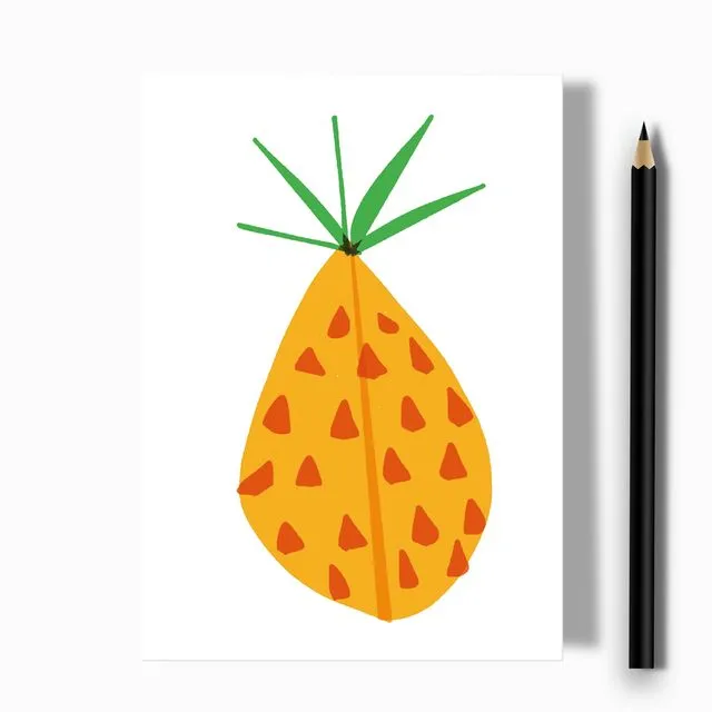 Pineapple Greeting Card - Case of 10