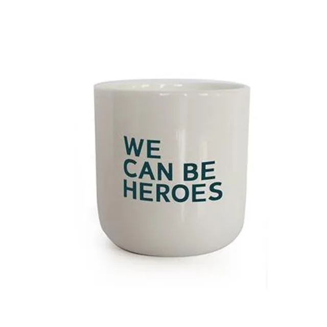 Lyrics - We can be heroes (Mug)