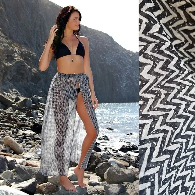 Zigzag Mila Beach Skirt