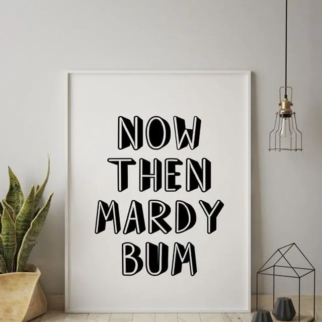 Arctic Monkeys Lyrics Mardy Bum Framed Print