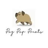 Pug Pup Prints