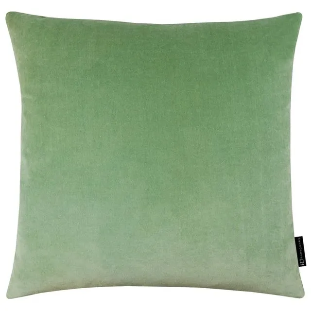 Velvet Mist Green Cushion (45x45 cm)