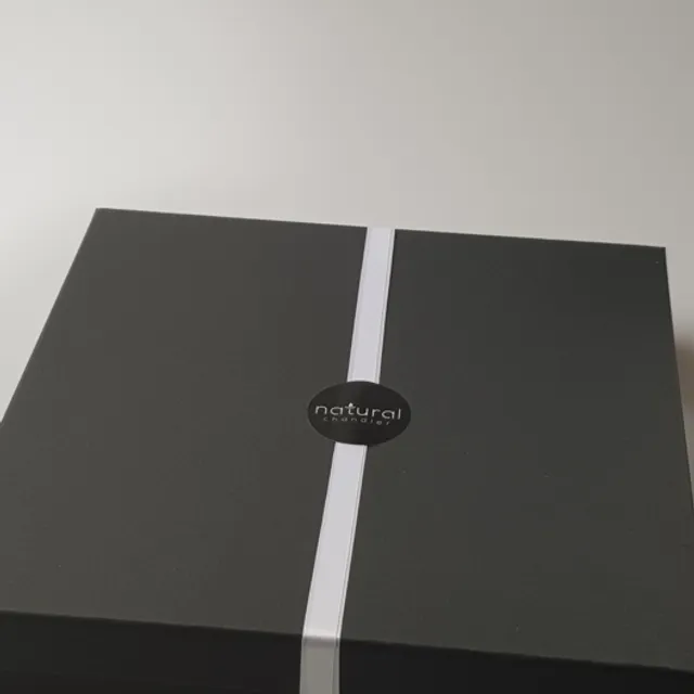 36 Rapeseed Wax Tealights in Luxurious Black Gift Box