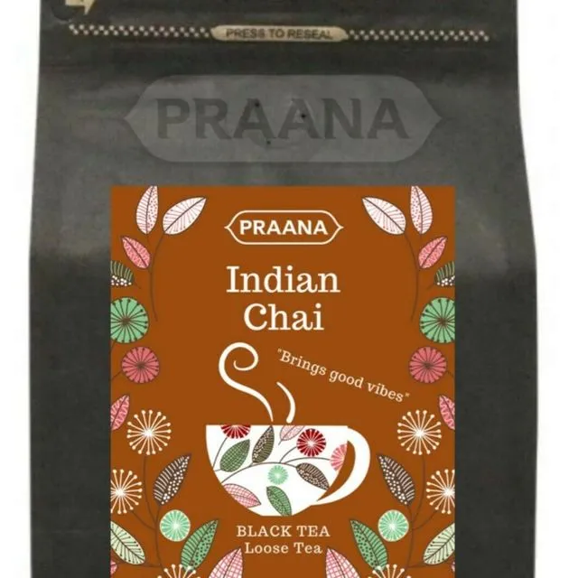 Indian Chai Black Tea - Retail Pack 100g ( Pack of 6)