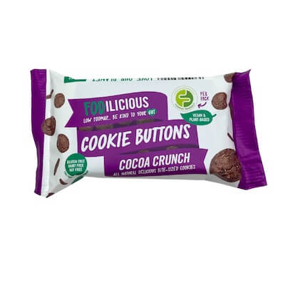 Fodilicious Cookie Buttons Cocoa Crunch (30g)