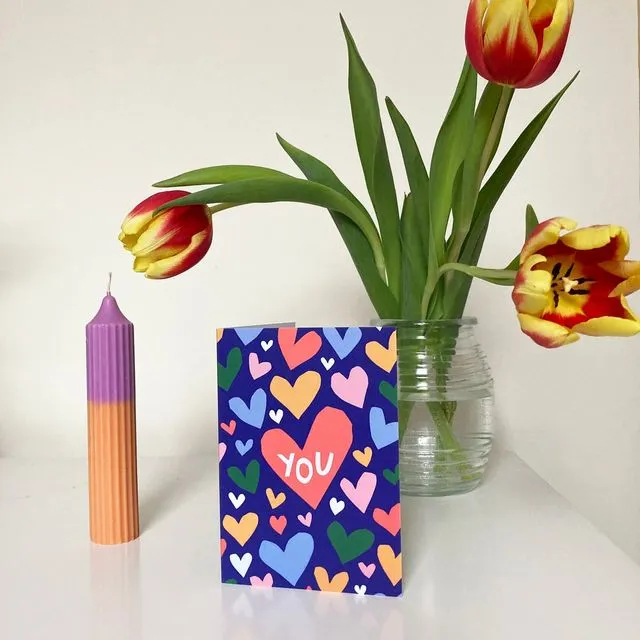 Love you card, Friendship, Send some love, A6 Eco-friendly