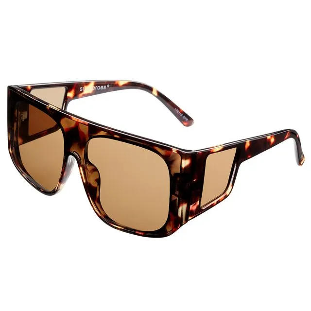 FUJI Premium Sunglasses - Tortoise frame - Polarized Brown lens - Sunheroes