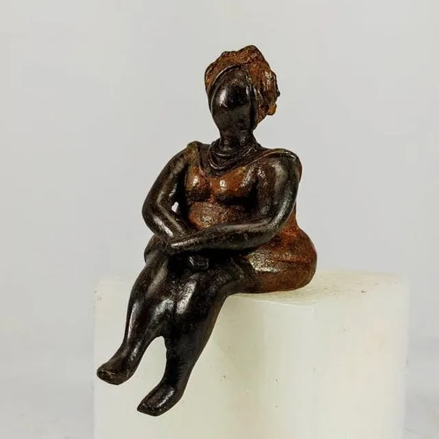 Bronze sculpture "Bobaraba X" By Hamidou Ouedraogo Unique pieces Different colors