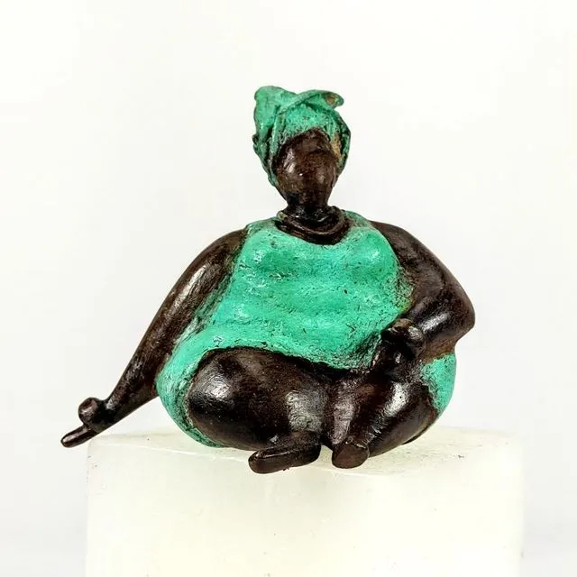 Bronze sculpture "Bobaraba I" By Hamidou Ouedraogo Unique pieces Different colors