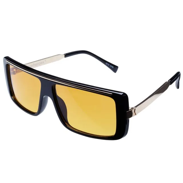 Obi Sunglasses - Gold -Sunheroes