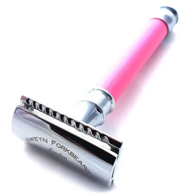 Safety Razor Astrid´s Sword In Pink Colour