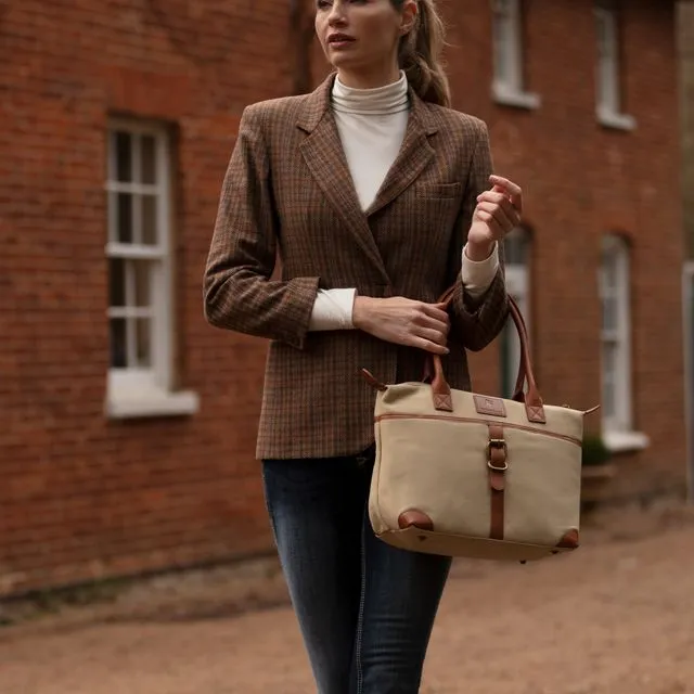 Sedgebrook – Elegant Women’s Canvas Handbag - Beige