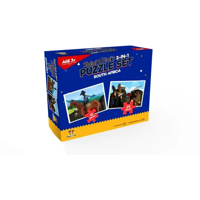 Sheni and Teni's 2-in-1 Puzzle Set - South Africa