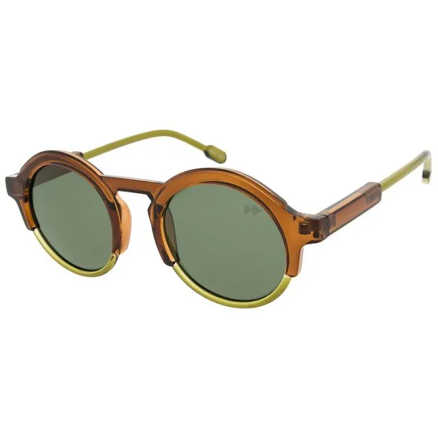 Asher Premium Sunglasses - Brown - Sunheroes