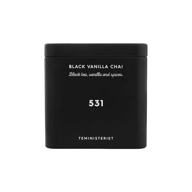 531 Black Vanilla Chai Tin - 100g